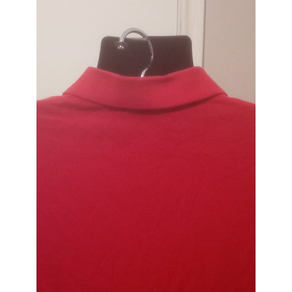 Lacoste Short Sleeve  Polo Shirt Red Men's Size 8 USA 2XL Alligator France - Picture 9 of 14